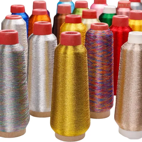 Linha de bordar metálica 150d/1 em tubo pequeno